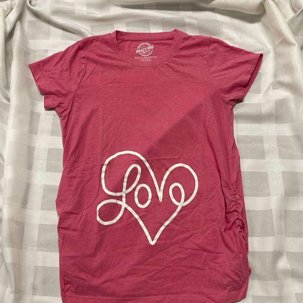 Maternity T Shirt Pink